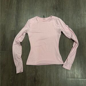 Pink Long Sleeve Women's Top
